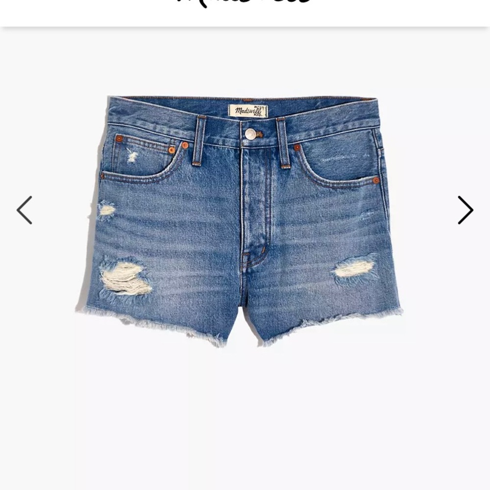 Madewell Relaxed Denim Shorts